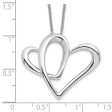 Sterling Silver Mother A Part of My Heart 18in Pendant For Discount