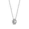 LoveSong EcoLove 1 3 CTW Lab Grown Flower Diamond Pendant on Sale