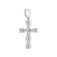 10KT Yellow Gold 1-1 4 CTW Diamond 55X29MM Cross Pendant. Chain Not Included Online