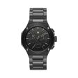 MVMT Raptor 46MM White Accent Chrono Dial Gunmetal Steel Watch. 28000151-D For Discount