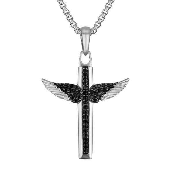 Bulova Marc Anthony Collection Sterling Silver and 1 2 CTW Diamond Pendant For Cheap