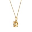 Red Hot Deal 1 2 CTW Lab Grown Diamond Pendant in 10KT Gold Online now