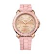 Juicy Couture Watch with 42MM Dial and Pink Silicone Band Strap. 1901417 Online now