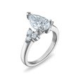 Signature EcoLove Diamond Dreams 2-5 8 CTW Lab Grown Diamond Engagement Ring in 14KT White Gold For Discount