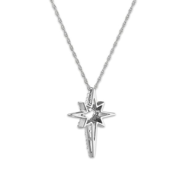 1 10 CTW Diamond 18-inch Pendant in 10KT White Gold Online now