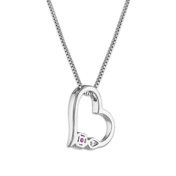 LoveSong EcoLove 1 10 CTW Lab Grown Diamond Two Pendant Fashion