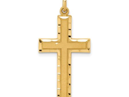 14k Cross Charm Discount