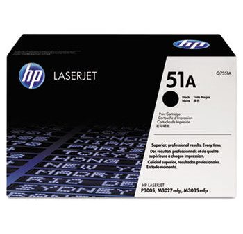 HP 51A, (Q7551A) Black Original LaserJet Toner Cartridge Online now