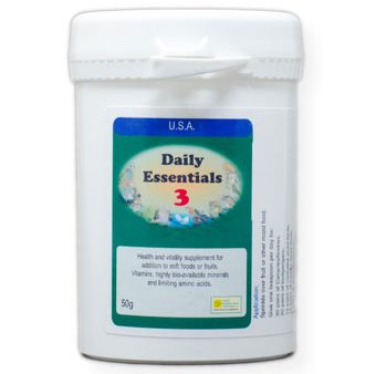 Daily Essentials 3 Vitamins Fashion