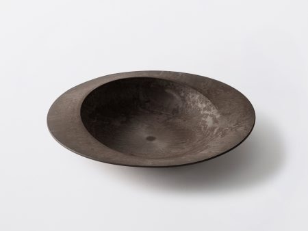 深皿スクープ 杉皮 (26cm) on Sale