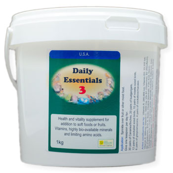 Daily Essentials 3 Vitamins Fashion