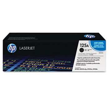 HP 125A, (CB540A) Black Original LaserJet Toner Cartridge For Sale